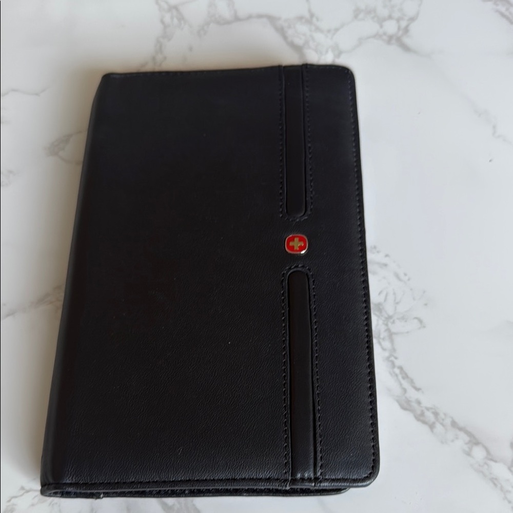 Black Book-Style Business Card Holder - Holds 129 Business Cards